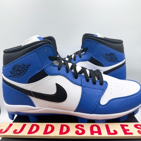 Nike Air Jordan 1 Retro Mcs Game Royal Baseball Cleats AV5354-411 Men’s Sz 14 main image 11
